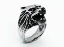 Ring Stainless Steel Wolf