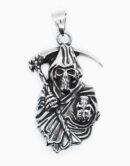 Pendant Stainless Grim Reaper