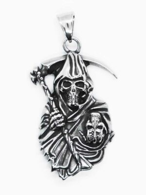 Pendant Stainless Grim Reaper