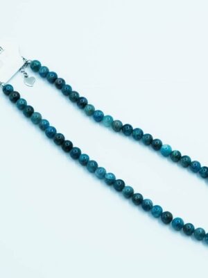 Necklace 8mm Bead Apatite