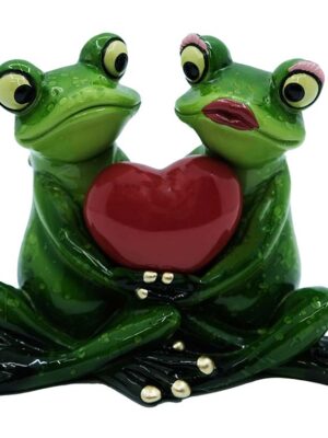 Two Lover Frogs Decoration