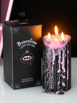 Candle Large Pink Vampire Tears