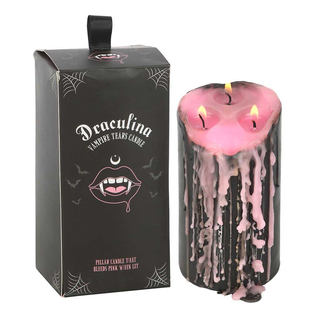 Candle Large Pink Vampire Tears - Image 2