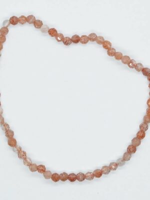 Bracelet 3mm Faceted Sunstone
