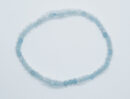 Bracelet 3mm Faceted Aqua