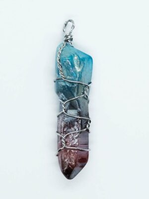 Pendant Crystal Colour Wired