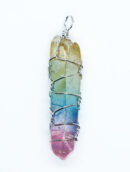 Pendant Crystal Colour Wired