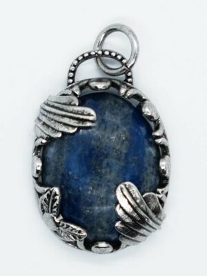 Pendant Oval Wings Lapis