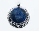 Pendant Round Lapis