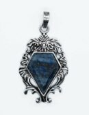 Pendant Lapis Gothic style