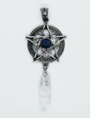 Pendant Pentagram Lapis Wand