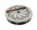 Shamanic Abstract Leaf Drum 30cm