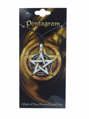 Pendant Pewter Pentagram Plain