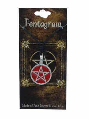 Pendant Pewter Pentagram