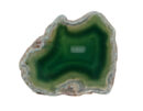 Stone Agate Slice Green