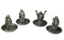 Buddha Incense Tray. Set Of 4