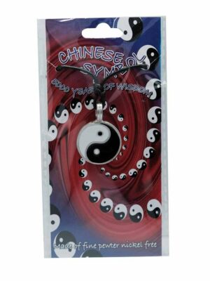 Pendant Pewter Ying Yang