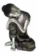 Buddha Thai Sleeping Silver Colour