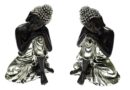 Buddha Thai Sitting Set Of 2