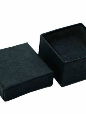 Ring Display Box Black 4x4x3cm 24pcs