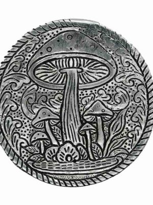 Incense Holder Plate Mushroom