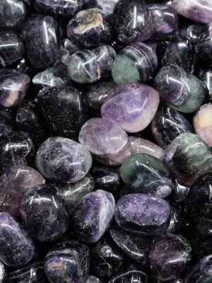 Tumblestone Purple Fluorite 2-3 cm