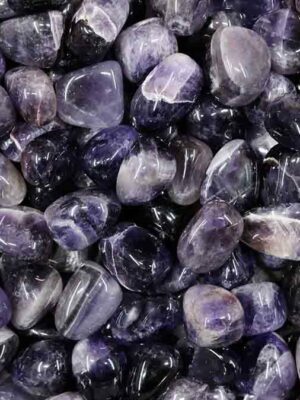 Tumblestone Chevron Amethyst 2-3cm