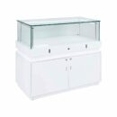 Frameless Display Glass Counter 1200X495X1050mm SLW Code 99067