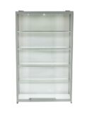 Glass Cabinet 1200X400X1980mm 4 Shelves Led Strip Lighting Code 99075