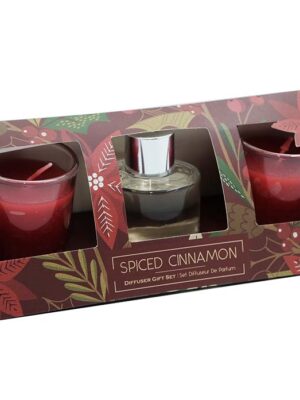Diffuser Candle Gift Set Red