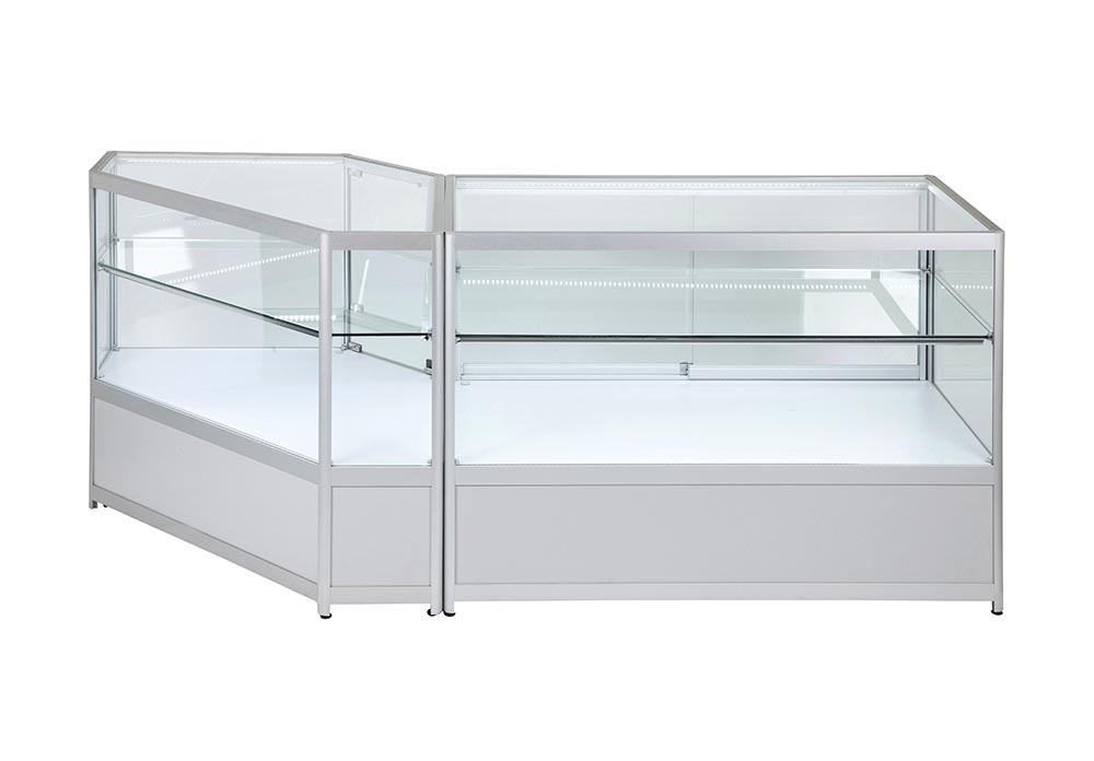 Aluminium Glass Display Counter 1200X600X1050mm SGT2 Code 99635 - Image 5
