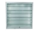 Aluminium Glass Display Cabinet 1000X300X1000mm GL6 Code 99926