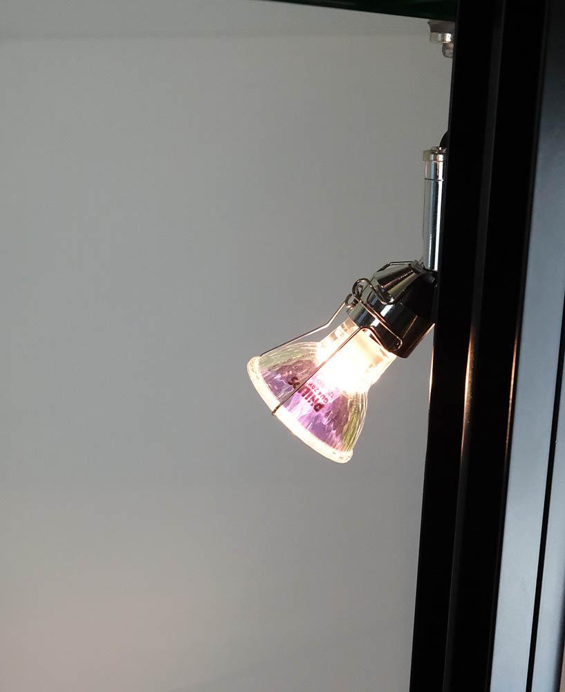 Glass Cabinet 1200X400X1980mm 4 Shelves Halogen Bulb Lighting Code 99928 - Image 3