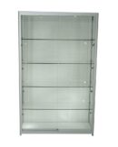 Aluminium Glass Display Cabinet 1200X400X1980mm GL4Db Code 99951