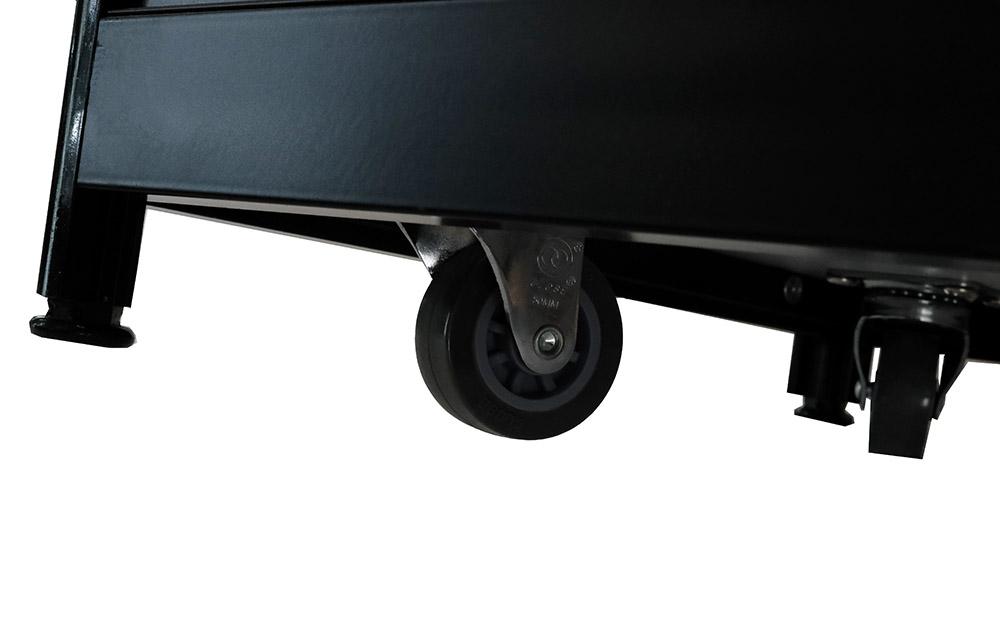 Glass Cabinet 1200X400X1980mm 7 Shelves Led Strip Lighting Code 99946 - Image 4