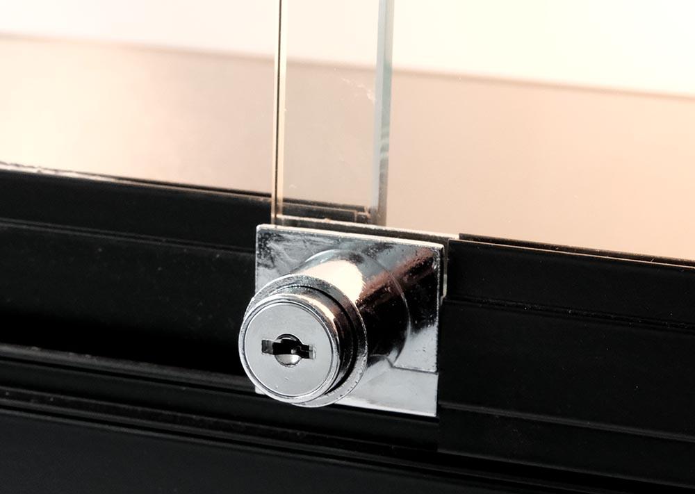 Glass Cabinet 1200X400X1980mm 7 Shelves Led Strip Lighting Code 99946 - Image 5