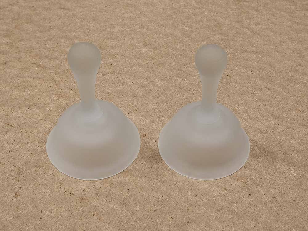 Frosted Glass Candle Holders. 2880 PCS. CLEARANCE