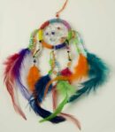 Dream Catcher Rainbow Bead 6CM