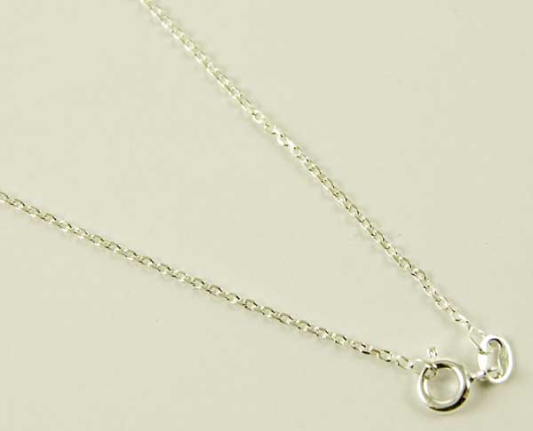Silver Chain Cable 24 Inch