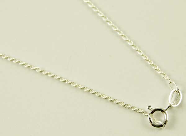 Silver Chain Rope 16 Inch