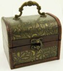 Box Wooden Chest 12X10X10cm