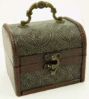 Box Wooden Chest 12X10X10cm