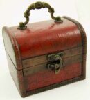 Box Wooden Chest 12X10X10cm