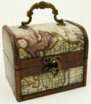 Box Wooden Chest 12X10X10cm