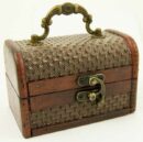 Box Wooden Chest 12X8X8cm
