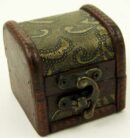Box Wooden Chest 6X6X6cm