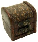 Box Wooden Chest 6X6X6cm