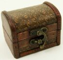 Box Wooden Chest 8X6X6cm