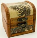 Box Wooden Chest 8X8X8cm