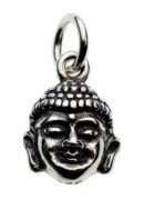 Pendant Silver Buddha Face